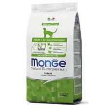 Monge Cat Adult Hairball Rich in Chicken сухий корм для кішок  з куркою для виведення шерсті  10 кг