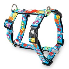 Max & Molly H-Harness Little Monsters Шлея, малюнок "Маленькі монстри" S
