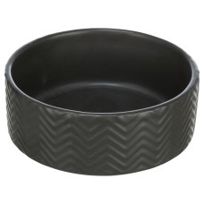 Trixie Ceramic Bowl Миска керамічна матова, чорна 1,5 л