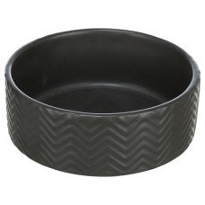 Trixie Ceramic Bowl Миска керамічна матова, чорна 1,5 л