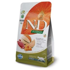 Farmina Cat N&D Gгain Free Pumpkin Duck & Cantaloupe Adult Беззерновий сухий корм з качкою та гарбузом для дорослих котів - 1.5 кг