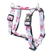 Max & Molly H-Harness Cherry Bloom Шлея, малюнок "Квітуча вишня" M