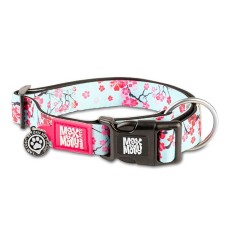 Max & Molly Smart ID Collar Cherry Bloom Нашийник з QR-кодом, малюнок "Квітуча вишня" S