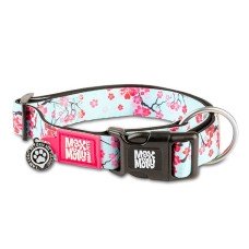 Max & Molly Smart ID Collar Cherry Bloom Нашийник з QR-кодом, малюнок "Квітуча вишня" M