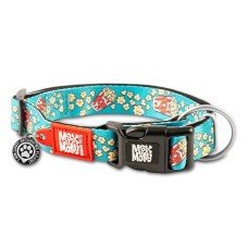 Max & Molly Smart ID Collar Popcorn Нашийник з QR-кодом, малюнок "Попкорн" M