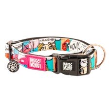 Max & Molly Smart ID Collar Missy Pop Нашийник з QR-кодом, малюнок "Міссі Поп" S