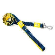 Max & Molly Short Leash Matrix Yellow Короткий повідець, малюнок "Матрікс жовтий" M