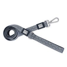 Max & Molly Short Leash Mykonos Black Короткий повідець, малюнок "Міконос чорний" M