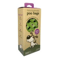 Poo Bags Dog Waste Bag Lavander Пакети для собачих фекалій, з ароматом лаванди 1 шт