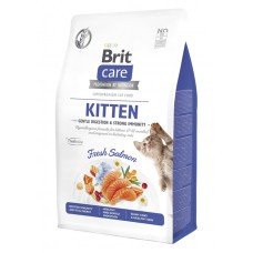 Brit Care Kitten Gentle Digestion Strong Immunity Сухий корм для кошенят з лососем 2 кг