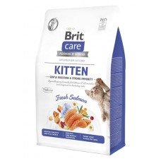 Brit Care Kitten Gentle Digestion Strong Immunity Сухий корм для кошенят з лососем 7 кг