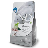 Farmina N&D Grain Free White Adult Mini беззерновий сухий корм для собак з білою шерстю з сибасом, спіруліною та фенхелем - 5 кг