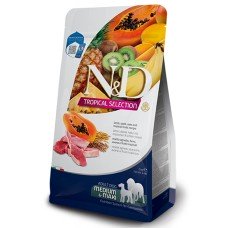 Farmina N&D Tropical Selection Lamb Adult Medium&Maxi сухий корм для собак середніх і великих порід з ягням та тропічними фруктами 10 кг