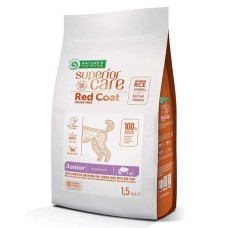 Сухий беззерновий корм Nature's Protection Superior Care Red Coat Grain Free Salmon Junior Small Breeds для юніорів малих порід з рудим забарвленням з лососем - 10 кг