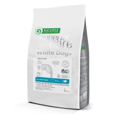 Сухий беззерновий корм Nature's Protection Superior Care White Dogs Grain Free White Fish All Sizes&Life Stages  для собак усіх розмірів і стадій життя з білою рибою - 10 кг