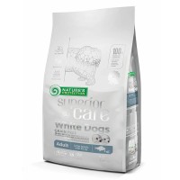 Сухий беззерновий корм Nature's Protection Superior Care White Dogs Grain Free White Fish Adult Large Breeds для дорослих собак великих порід з білою рибою - 10 кг