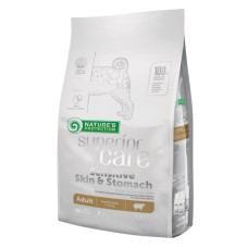 Сухий корм Nature's Protection Superior Care Sensitive Skin&Stomach Adult Small Breeds для дорослих собак малих порід із чутливим травленням з ягням - 1,5 кг