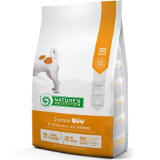 Сухий корм Nature's Protection Junior All Breeds для цуценят усіх порід з м'ясом птиці 7.5 кг