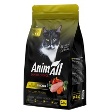 Повнораціонний сухий корм Animall (АнімАлл) для котів зі свіжою куркою 12 кг