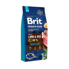 Сухий корм для собак Brit Premium Sensitive Lamb 15 кг