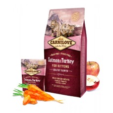 Carnilove Salmon & Turkey Kitten сухий корм для кошенят з лососем та індичкою 400 г